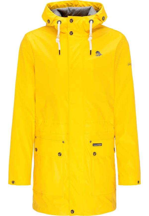 Schmuddelwedda Schmuddelwedda Функционално яке 'Friesennerz'  тъмножълто / сиво