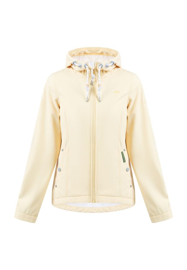 Schmuddelwedda Schmuddelwedda Функционално яке  кремаво / лилав / бяло