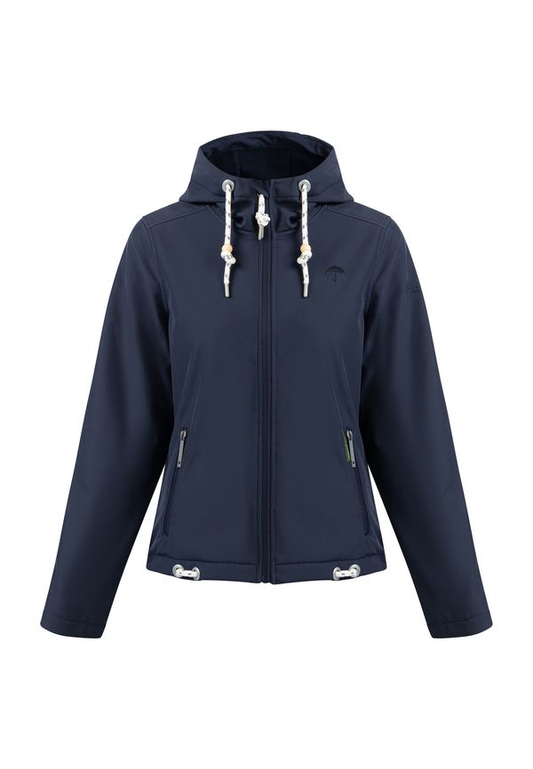 Schmuddelwedda Schmuddelwedda Функционално яке  морскосиньо / бяло