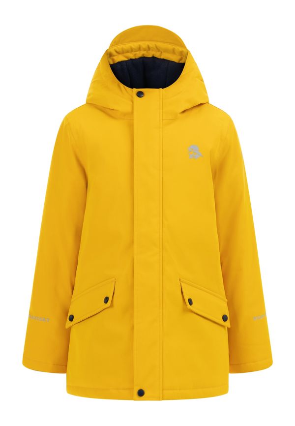 Schmuddelwedda Schmuddelwedda Функционално яке 'Poomi'  тъмножълто / сиво