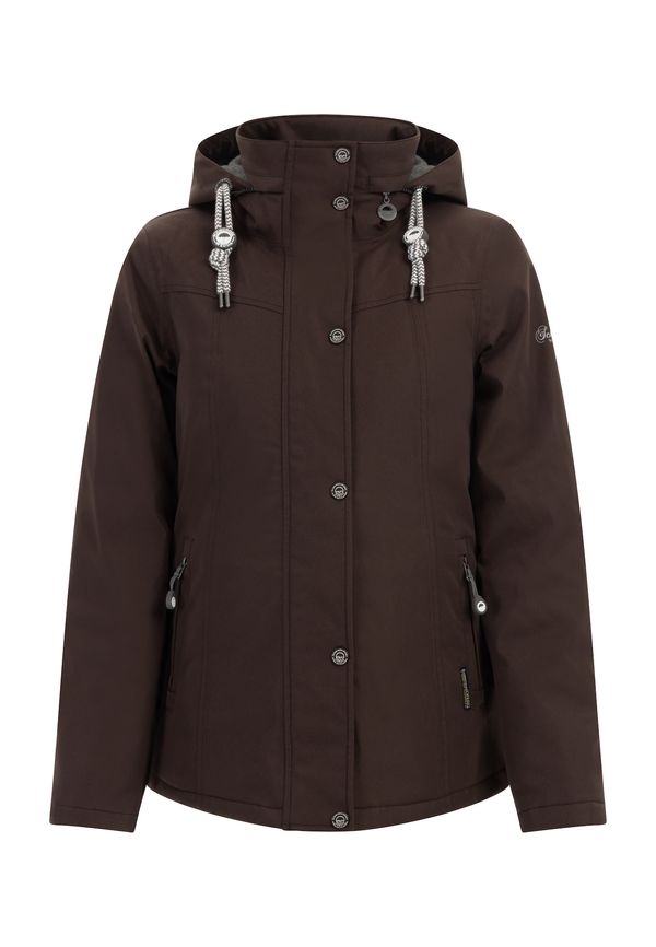 Schmuddelwedda Schmuddelwedda Функционално яке 'Yepa'  тъмнокафяво