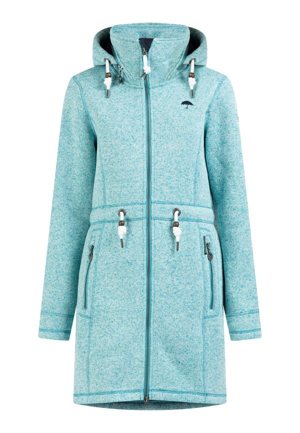 Schmuddelwedda Schmuddelwedda Плетено манто  тюркоазен