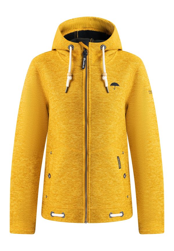 Schmuddelwedda Schmuddelwedda Поларено яке  горчица / черно / бяло