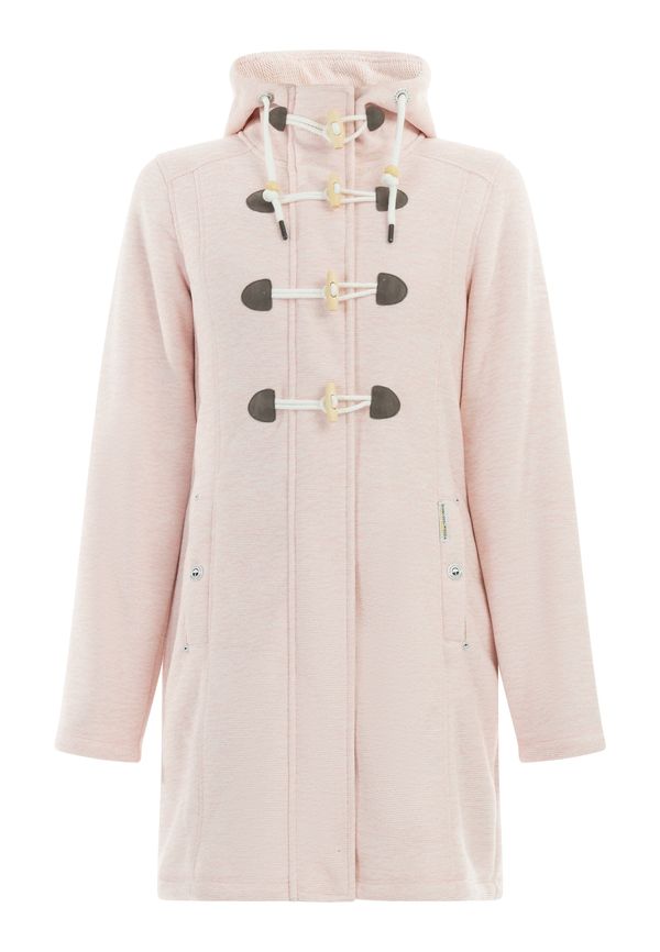 Schmuddelwedda Schmuddelwedda Поларено яке  графитено сиво / бледорозово / бяло