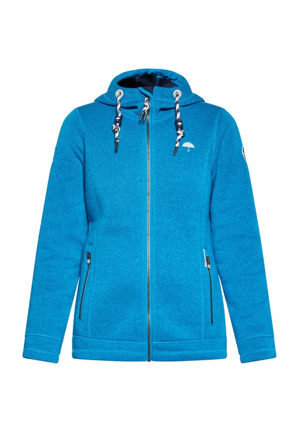 Schmuddelwedda Schmuddelwedda Поларено яке  неоново синьо / бяло