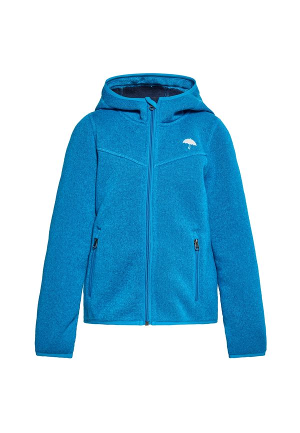 Schmuddelwedda Schmuddelwedda Поларено яке  неоново синьо / бяло