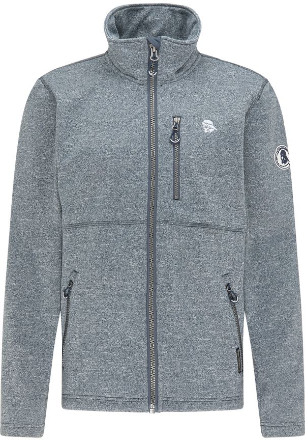 Schmuddelwedda Schmuddelwedda Поларено яке  сив меланж / бяло