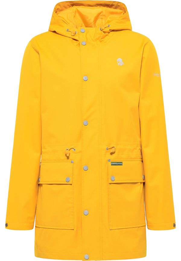 Schmuddelwedda Schmuddelwedda Преходна парка  горчица / зелено / сребърно / бяло