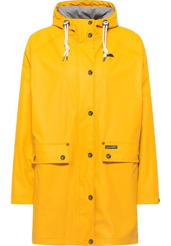 Schmuddelwedda Schmuddelwedda Преходно палто  горчица / бяло