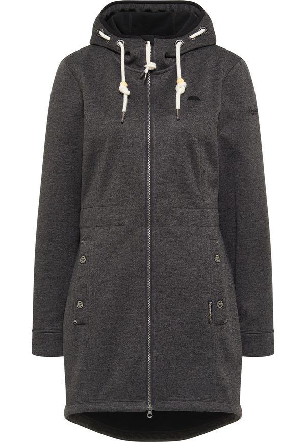 Schmuddelwedda Schmuddelwedda Преходно палто  сив меланж