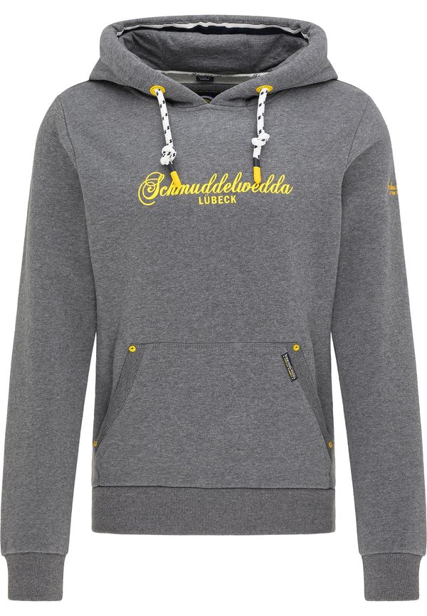 Schmuddelwedda Schmuddelwedda Суичър 'Lübeck'  жълто / тъмносиво / сив меланж