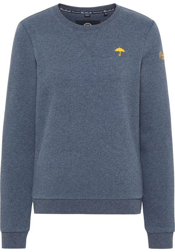 Schmuddelwedda Schmuddelwedda Суичър  морскосиньо / жълто / бяло