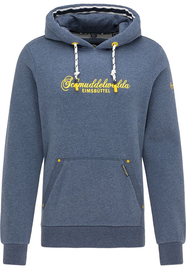 Schmuddelwedda Schmuddelwedda Суичър  синьо меланж / жълто