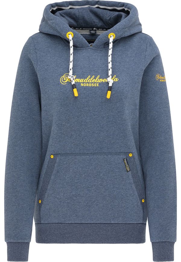 Schmuddelwedda Schmuddelwedda Суичър  синьо меланж / жълто