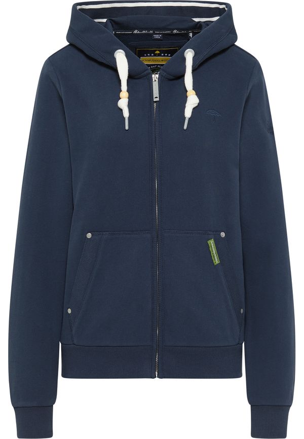 Schmuddelwedda Schmuddelwedda Суичъри с качулка  морскосиньо / бяло