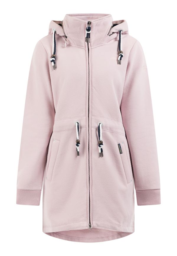 Schmuddelwedda Schmuddelwedda Суичъри с качулка 'Yasanna'  пастелно розово / черно / бяло