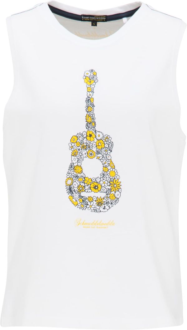 Schmuddelwedda Schmuddelwedda Топ  нейви синьо / жълто / бяло