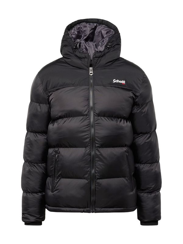 Schott NYC Schott NYC Преходно яке 'UTAH'  черно / бяло