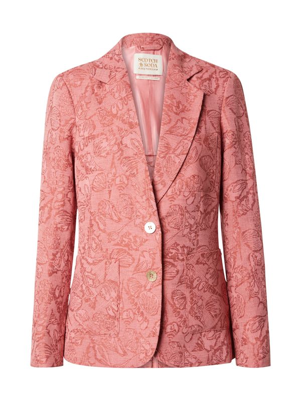 SCOTCH & SODA SCOTCH & SODA Блейзър 'Shell'  бургундово червено / светлочервено