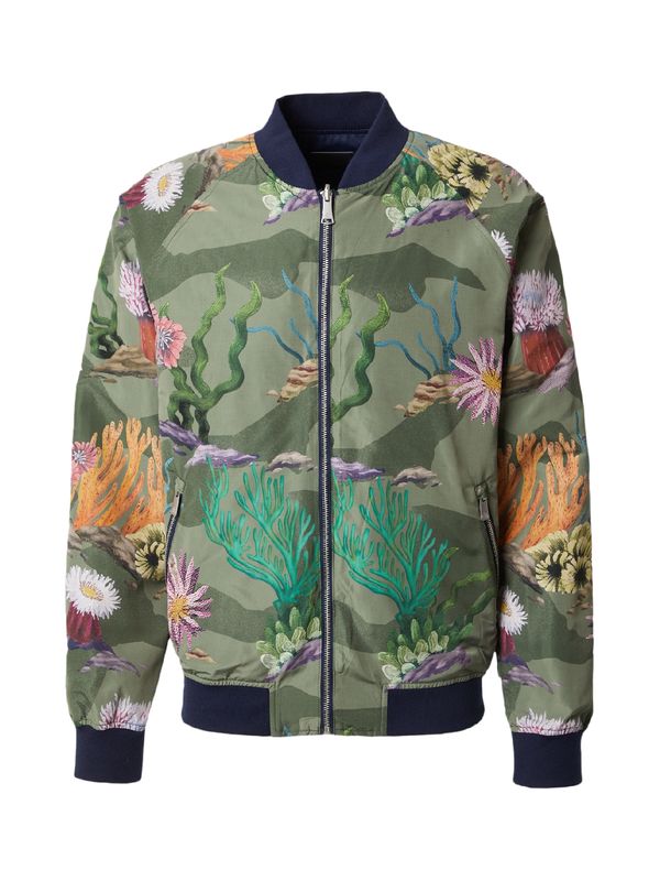 SCOTCH & SODA SCOTCH & SODA Преходно яке  нейви синьо / каки / корал / бледорозово