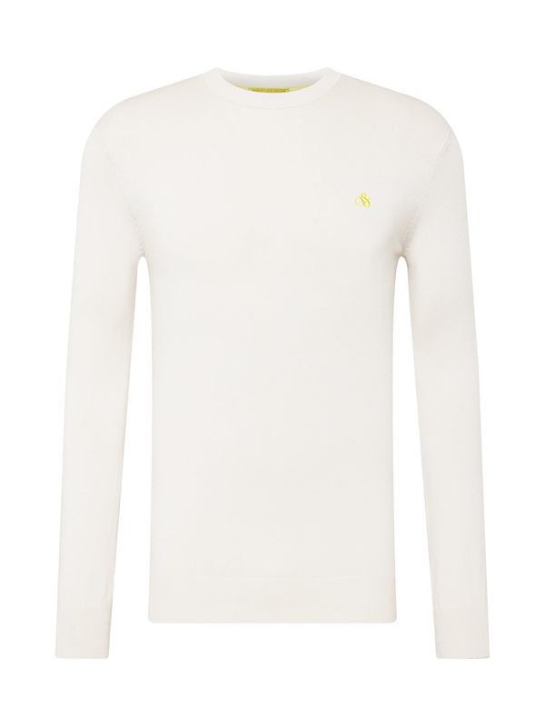 SCOTCH & SODA SCOTCH & SODA Пуловер 'Essential'  естествено бяло