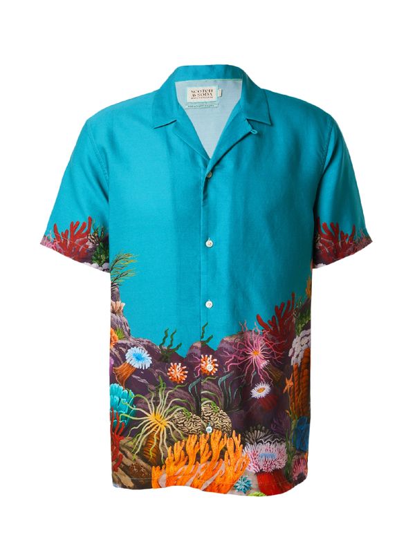 SCOTCH & SODA SCOTCH & SODA Риза  лазурно синьо / зелено / оранжево / червено