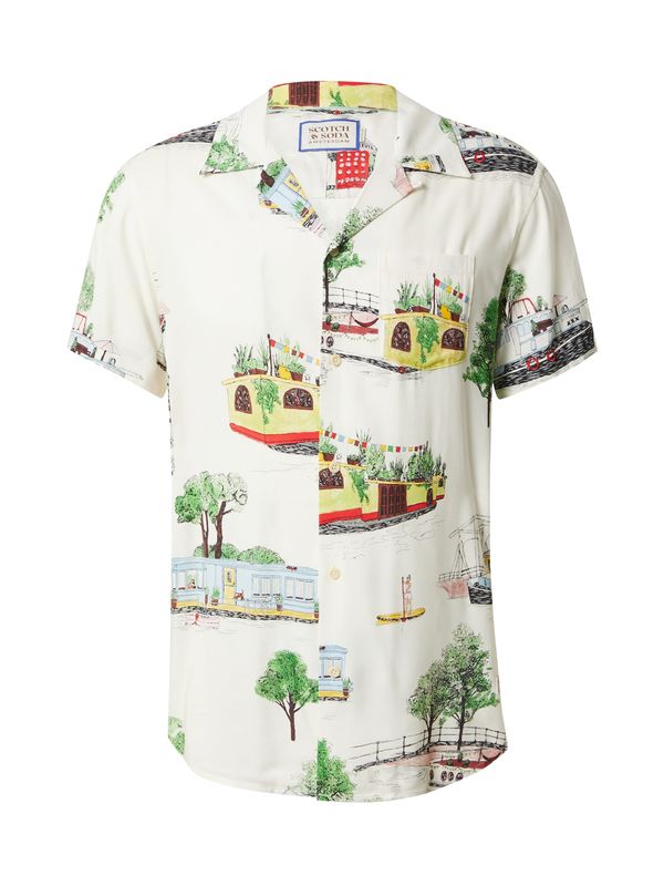 SCOTCH & SODA SCOTCH & SODA Риза  жълто / зелено / черно / бяло