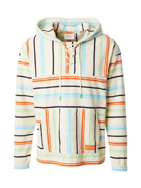 SCOTCH & SODA SCOTCH & SODA Суичър  кремаво / светлосиньо / мента / оранжево
