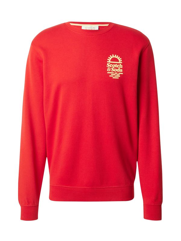 SCOTCH & SODA SCOTCH & SODA Суичър  пастелно жълто / червено