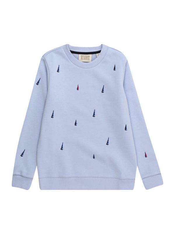 SCOTCH & SODA SCOTCH & SODA Суичър  синьо / морскосиньо / светлосиньо / червено