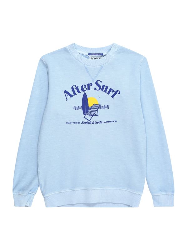 SCOTCH & SODA SCOTCH & SODA Суичър  светлосиньо / тъмносиньо / жълто