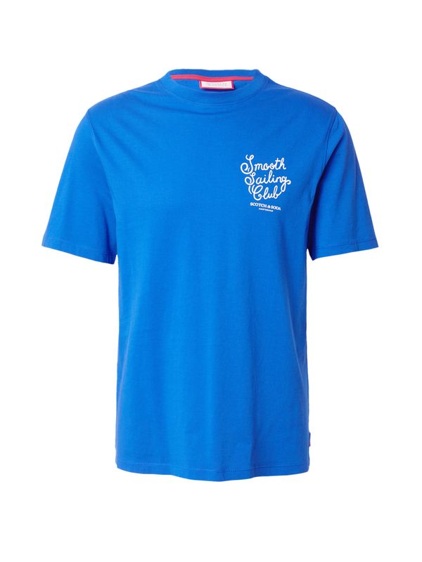 SCOTCH & SODA SCOTCH & SODA Тениска  кралско синьо / бяло