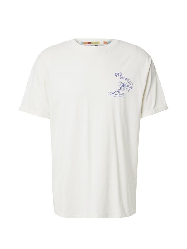 SCOTCH & SODA SCOTCH & SODA Тениска  синьо / бяло