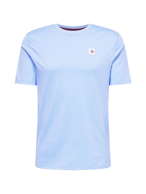 SCOTCH & SODA SCOTCH & SODA Тениска  светлосиньо / бургундово червено / мръсно бяло