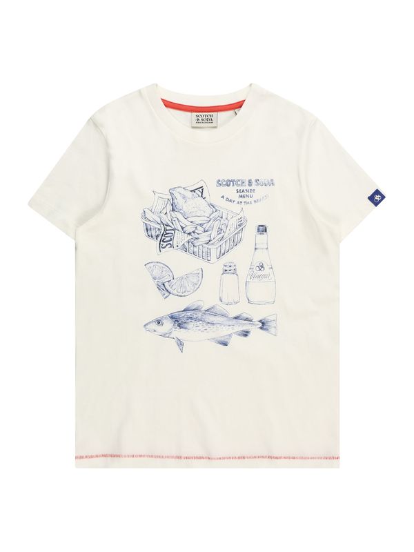 SCOTCH & SODA SCOTCH & SODA Тениска  тъмносиньо / червено / мръсно бяло