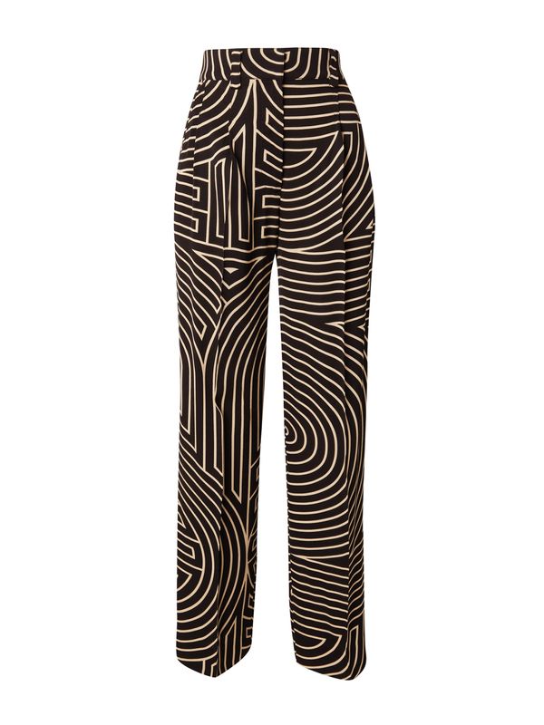 SECOND FEMALE SECOND FEMALE Панталон с ръб 'Liven'  бежово / черно