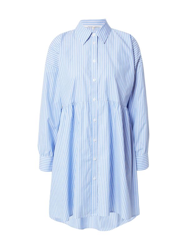SECOND FEMALE SECOND FEMALE Рокля тип риза 'Synne'  светлосиньо / бяло