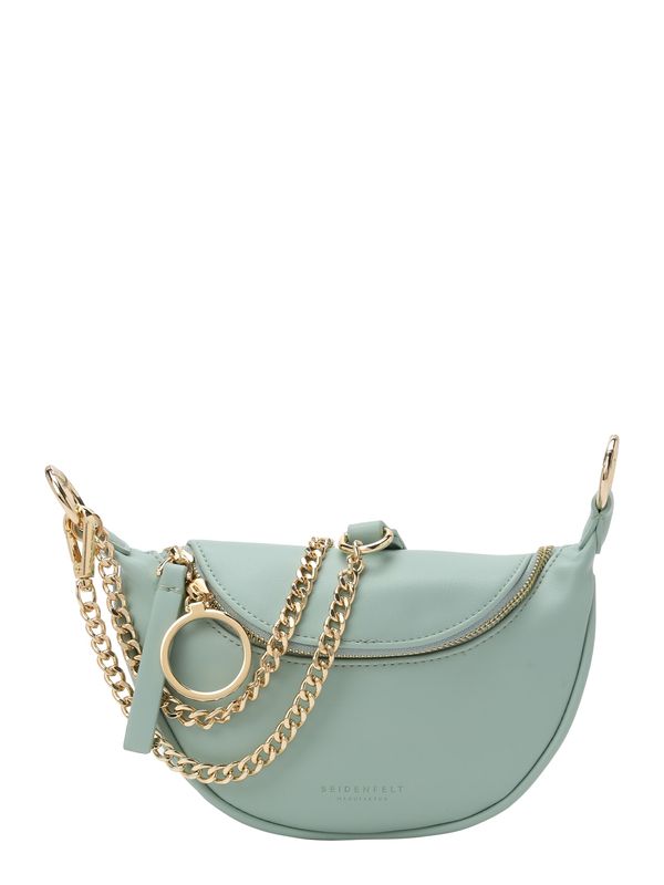 Seidenfelt Manufaktur Seidenfelt Manufaktur Чанта с презрамки 'Skien II'  злато / сиво / мента