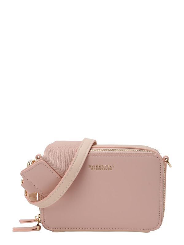 Seidenfelt Manufaktur Seidenfelt Manufaktur Чанта с презрамки 'Tricolor Falun'  злато / розе / пудра