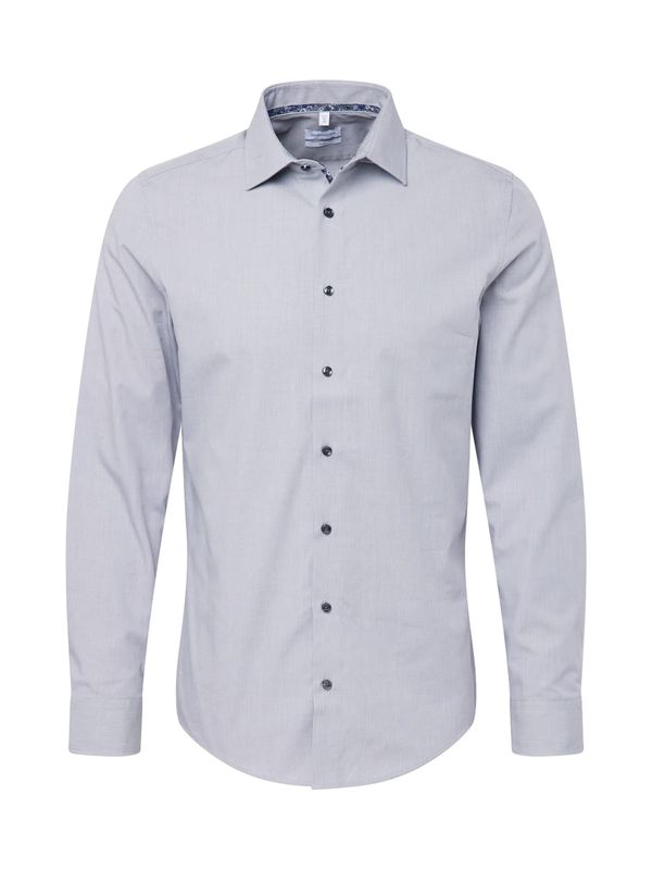 SEIDENSTICKER SEIDENSTICKER Бизнес риза  сив меланж