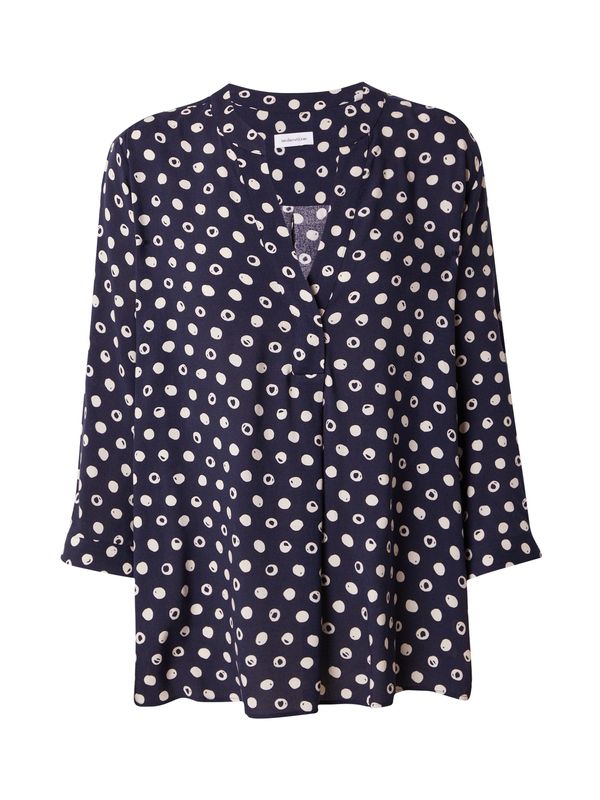 SEIDENSTICKER SEIDENSTICKER Блуза  морскосиньо / бяло