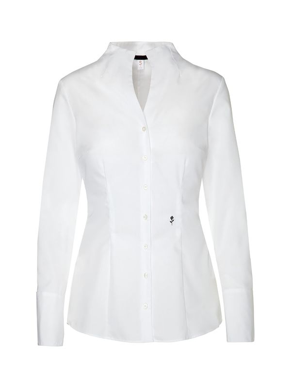 SEIDENSTICKER SEIDENSTICKER Блуза 'Schwarze Rose'  бяло