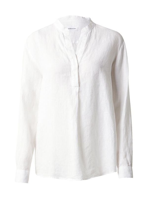 SEIDENSTICKER SEIDENSTICKER Блуза 'Schwarze Rose'  бяло