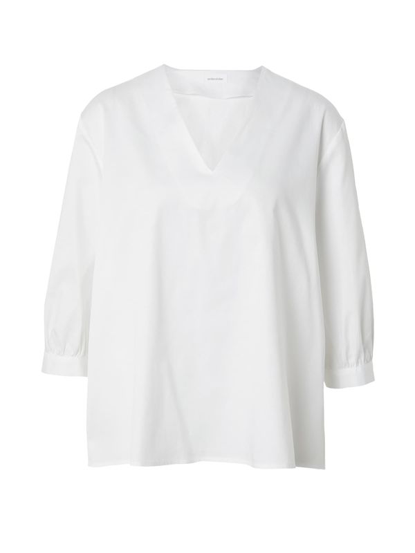 SEIDENSTICKER SEIDENSTICKER Блуза 'Schwarze Rose'  бяло