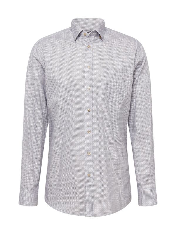 SEIDENSTICKER SEIDENSTICKER Риза 'New Covered'  цвят "пясък" / светлосиньо / бяло