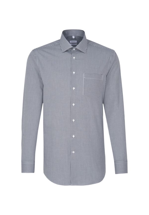 SEIDENSTICKER SEIDENSTICKER Риза  нощно синьо / бяло