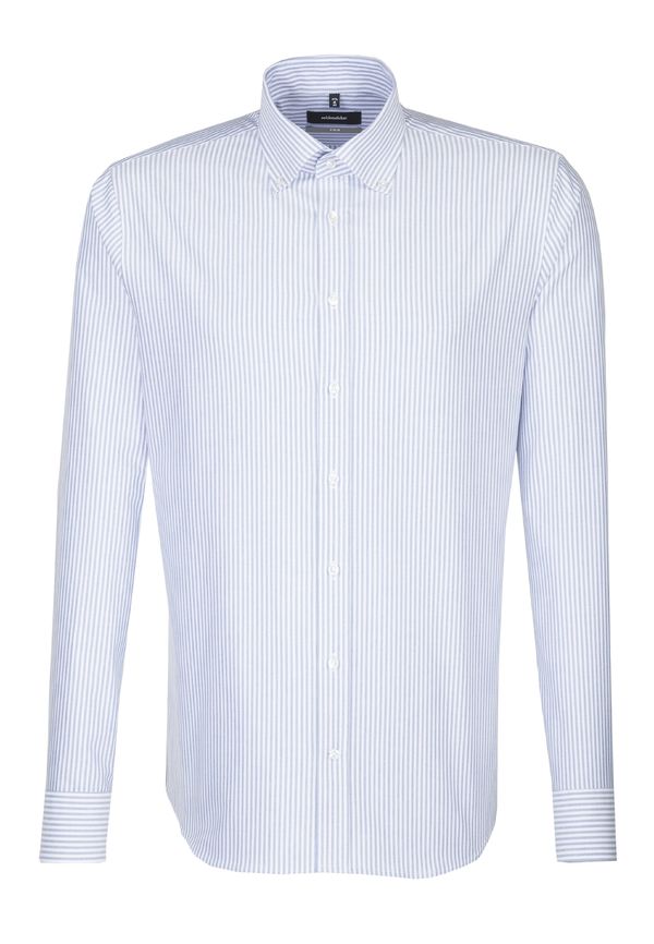 SEIDENSTICKER SEIDENSTICKER Риза  светлосиньо / бяло