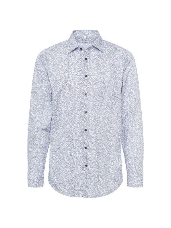 SEIDENSTICKER SEIDENSTICKER Риза  светлосиньо / пастелно зелено / бяло