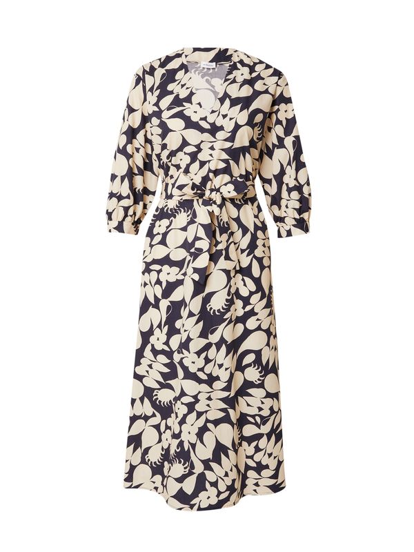 SEIDENSTICKER SEIDENSTICKER Рокля 'Schwarze Rose'  бежово / тъмносиньо