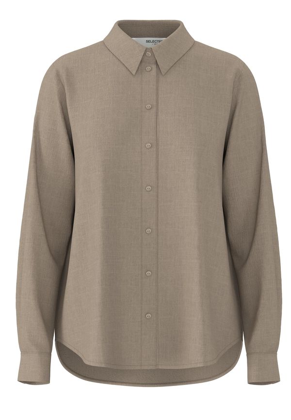 SELECTED FEMME SELECTED FEMME Блуза 'Viva'  таупе сиво